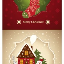 クリスマスカード,グリーティングカード,背景イメージ ベクターイラスト素材