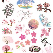 桜,さくら,サクラ ベクターイラスト素材